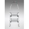 HAILO-4303-201-MINI ESCALERA DE ALUMINIO LIVINSTEP PLUS (3 PELDAÑOS)