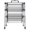 HAILO-4310-100-TABURETE ALUMINIO MK80 COMFORTLINE (2 PELDAÑOS)
