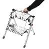 HAILO-4310-100-TABURETE ALUMINIO MK80 COMFORTLINE (2 PELDAÑOS)