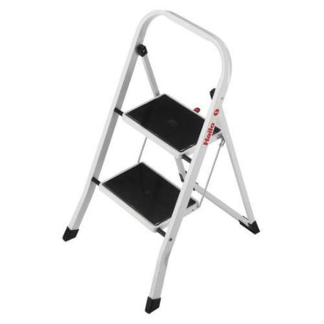 HAILO-4396-901-TABURETE DE ACERO K20 (2 PELDAÑOS)
