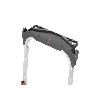 HAILO-8883-001-MINI ESCALERA DE ALUMINIO ST100 TOPLINE (3 PELDAÑOS)
