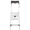HAILO-5_8814-001-ESCALERA DE TIJERA DE ALUMINIO CON PELDAÑO ANCHO XXL EASYCLIX (4 PELDAÑOS)