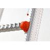 GIERRE-AL002-ESCALERA TELESCÓPICA MULTIPOSICIÓN DE ALUMINIO PEPPINA DE 125 KG (4+4 PELDAÑOS)