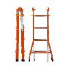 GIERRE-AM030-ESCALERA TELESCÓPICA MULTIPOSICIÓN MIXTA PEPPINA 125 KG (5+5 PELDAÑOS)
