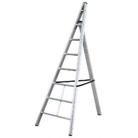 GIERRE-AL500-ESCALERA TRIANGULAR DE ALUMINIO TRITTIKA (6 PELDAÑOS)