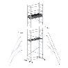 GIERRE-FA600FL-EXTENSIÓN DE ANDAMIO ALUMINIO FASTALOCK 400 (5,80 M)