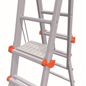 GIERRE-D4009-PLATAFORMA DE TRABAJO PARA ESCALERAS MULTIFUNCIÓN TELESCÓPICAS