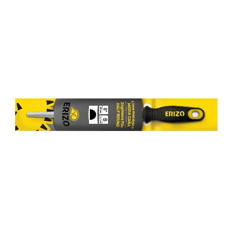 ERIZO-LDBMCE10-LIMA DE MECÁNICO MEDIA CAÑA ENTREFINA DE 10  CON MANGO BIMATERIAL Y COLGADOR