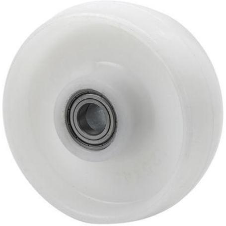 RUEDA TN80-12-41 NYLON BLANCO EJE LISO