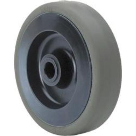 RUEDA PGAB200CP-8-42 NUCLEO POLIAMIX Y BANDA GOMA GRIS BOLAS+BTN