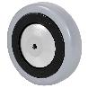 RUEDA PGAB200CP-8-42 NUCLEO POLIAMIX Y BANDA GOMA GRIS BOLAS+BTN