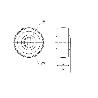 RUEDA PGCSB80CP-8-36 NUCLEO POLIP.Y BANDA POLIUR.GR.CONDUC.BOLAS+BTN