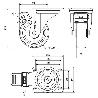 RUEDA GIRATORA PLACA FR.INOX.10ZVIFD100-POL POLIAMIX BLAN.-POLIUR.MARRON LISO