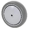RUEDA PGAISB100CP-8-43 NUCLEO POLIAMIX Y BANDA GOMA GRIS EJE BOLAS