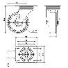 RUEDA GIRATORA PLACA INOX.10ZVLI100-UTR POLIAMIX BLANCO EJE RODILLOS