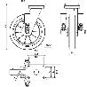 RUEDA GIRATORA PLACA 10HLSE250-DEB SUSPENSION GOMA NEGRA ELASTICA EJE BOLAS
