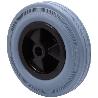 RUEDA PSB160CP-12-62 NUCLEO POLIAMIX Y BANDA GOMA GRIS EJE BOLAS