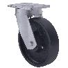 RUEDA GIRATORA PLACA 10SLR200-CIB HIERRO FUNDIDO EJE BOLAS