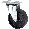 RUEDA GIRATORA PLACA 4MM 10ZVR200-CIB HIERRO FUNDIDO EJE BOLAS