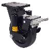 RUEDA GIRATORA PLACA FR.10HLSEFN200-HGB SUSPENSION GOMA NEGRA NATURAL BOLAS