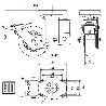RUEDA GIRATORA PLACA FR.10HLSBFN160-AUAB SUSPENSION POLIUR.NARAN.BOLAS BALONA