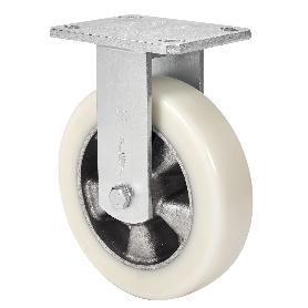 Rueda fija  17slr160-ausb alum.-poliur.blancoveloceje bolas