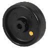 RUEDA UTC125-12-40 POLIAMIX NEGRO CONDUCTIVO EJE LISO