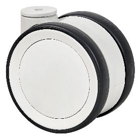 RUEDA GIRATORA AGUJERO M12 21HD100 POLIURETANO