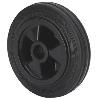 RUEDA PSR160-20-60 NUCLEO POLIAMIX Y BANDA GOMA NEGRA (COJ.ROD.INOX)