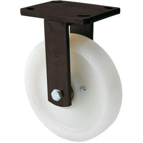 RUEDA FIJA  17HLB250H-FTB NYLON BLANCO EXTRAFUERTE EJE BOLAS