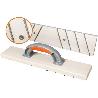 RASCADOR TALOCHA 400X90 PARA MORTERO BASE MADERA EBERTOOLS PROFI