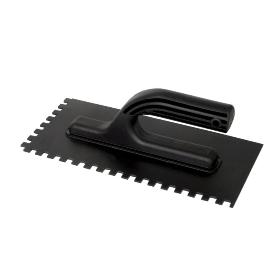 TALOCHA 10X10 MM DENTADA 270X130 MM PLASTICO MANGO ABIERTO EBERTOOLS EKO 