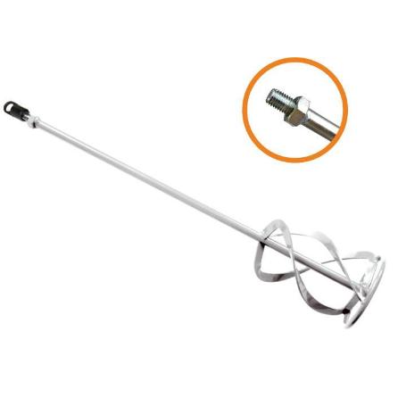 MEZCLADOR 135X600 M-14 PARA MORTERO TRIPLE ESPIRAL GALVANIZADO EBERTOOLS