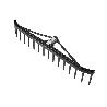 EBERTOOLS RASTRILLO JARDIN PLASTICO 18T - MANGO Ø 28MM ECO 