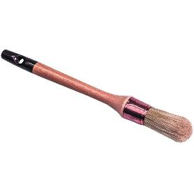 BROCHA 15 MM REDONDA CON VIROLA 15MM TAPER TOPS 90 NATURAL EBERTOOLS