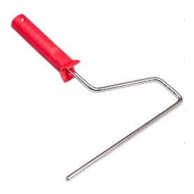 MANGO 180X6 MM RODILLO ROJO UNIVERSAL P.P. EBERTOOLS