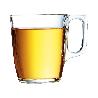 TAZA MUG 25CL VIDRIO TRANSPARENTE VOLUTO ARCOROC - CAJA 6 UNIDADES