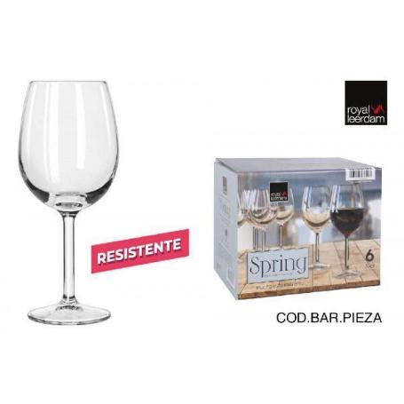 35 CLS COPA VINO RESISTENTE SPRING ROYAL LEERDAM -CAJA 6 UNIDADES