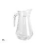1 LT. JARRA VENUS 1000 CC CRISTAL TRANSPARENTE SIMILAR JARRA BROC