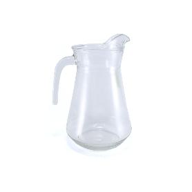 1,3 LTS. JARRA CRISTAL TRANSPARENTE 1300 CC VIDRIO MOD VENUS, SIMILAR JARRA BROC