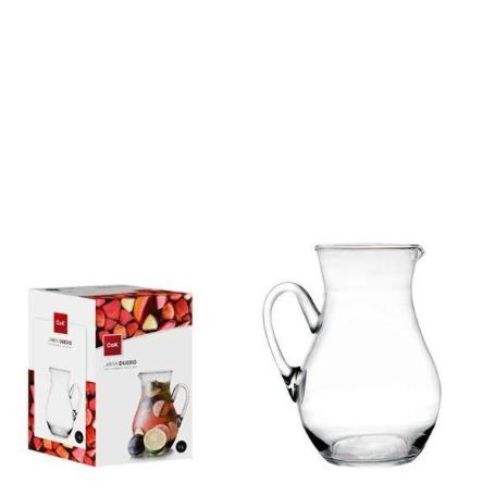 1 LT. JARRA CRISTAL PARA SANGRIA MOD DUERO COK - SIMILAR JARRA ARTESANA