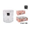 35 CLS. VASO WHISKY BAJO CRISTAL TALLADO LARGIE LAMEDITERRANEA - CAJA 6 UNIDADES