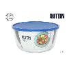 FIAMBRERA TAPER REDONDO CON TAPA FRIGO 21,5X11,3 CMS 2700 CC. QUTTIN
