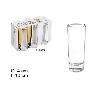 6 CLS. VASO CRISTAL CHUPITO ALTO LONG SHOT 60 ML - CAJA 6 UNIDADES