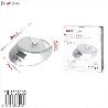 BALANZA BASCULA DE COCINA PRECISA 5 KGS - 1GR CON RELOJ CON CERTIFICACION CE Y ROHM KMTSTYLE