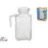 1,5 LTS. JARRA FRIGO LUCIA CON TAPA BLANCA APTA PARA NEVERA CAPACIDAD 1500 ML.