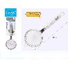 CARRE COLADOR MANGO INOX 24,5 CMS DIAM 8 CMS SERIE VICTORIA LOW COST