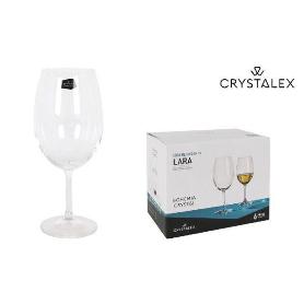 54 CLS COPA VINO CRISTAL BOHEMIA LARA CRISTALEX - CAJA 6 UNIDADES