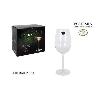 35 CLS COPA VINO BLANCO CRISTAL FINO BOHEMIA MOD CLARA - CAJA PRESENTACION 6 UNIDADES