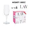 19 CLS COPA CHAMPAGNE ECONOMICA MISKET LAV - CAJA 6 UNIDADES